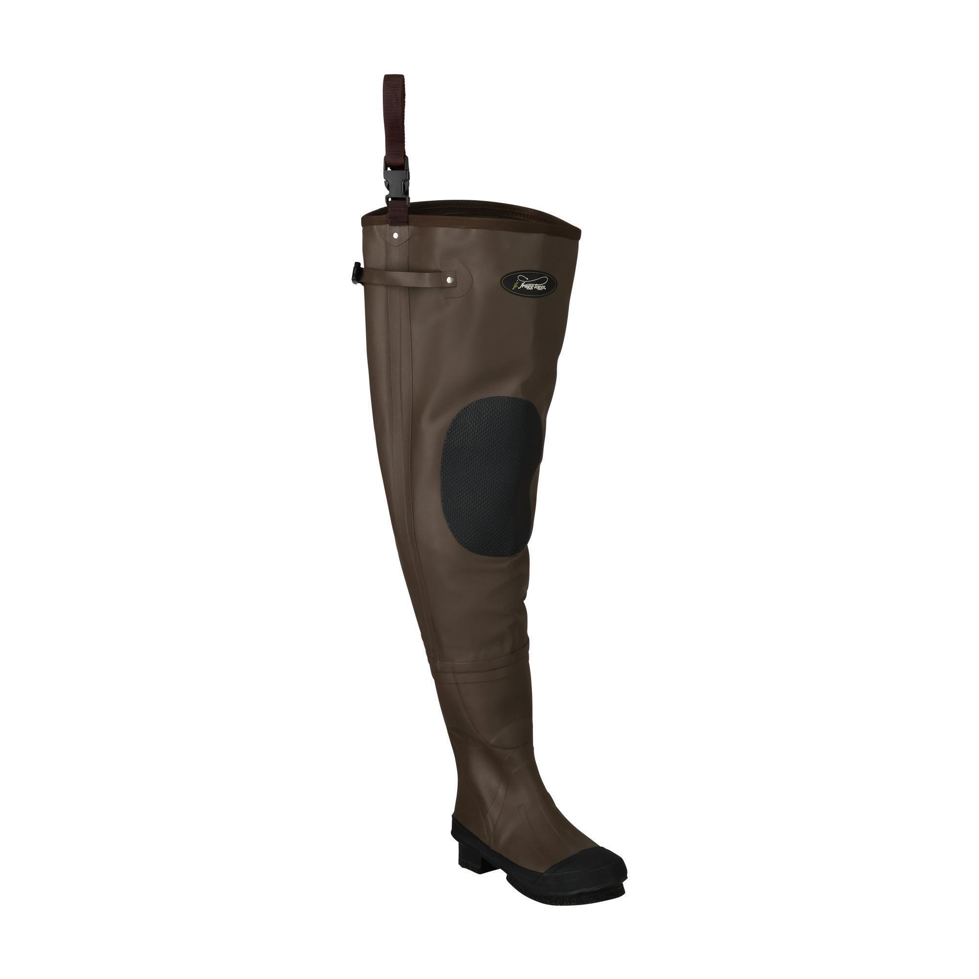 frogg toggs Men's Classic II Hip Boot - Felt | Brown | Size 12
